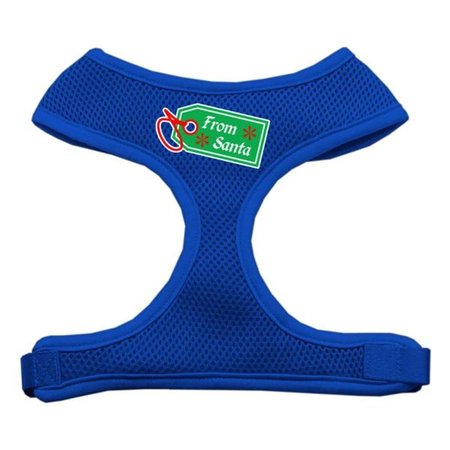 UNCONDITIONAL LOVE 70-53 MDBL From Santa Tag Screen Print Mesh Harness Blue Medium UN761624